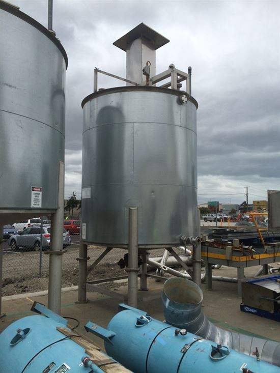 Picture of 12,000lt SS mix tank
