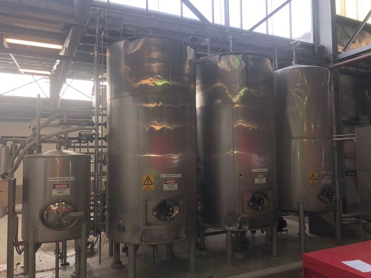 Picture of CIP tanks