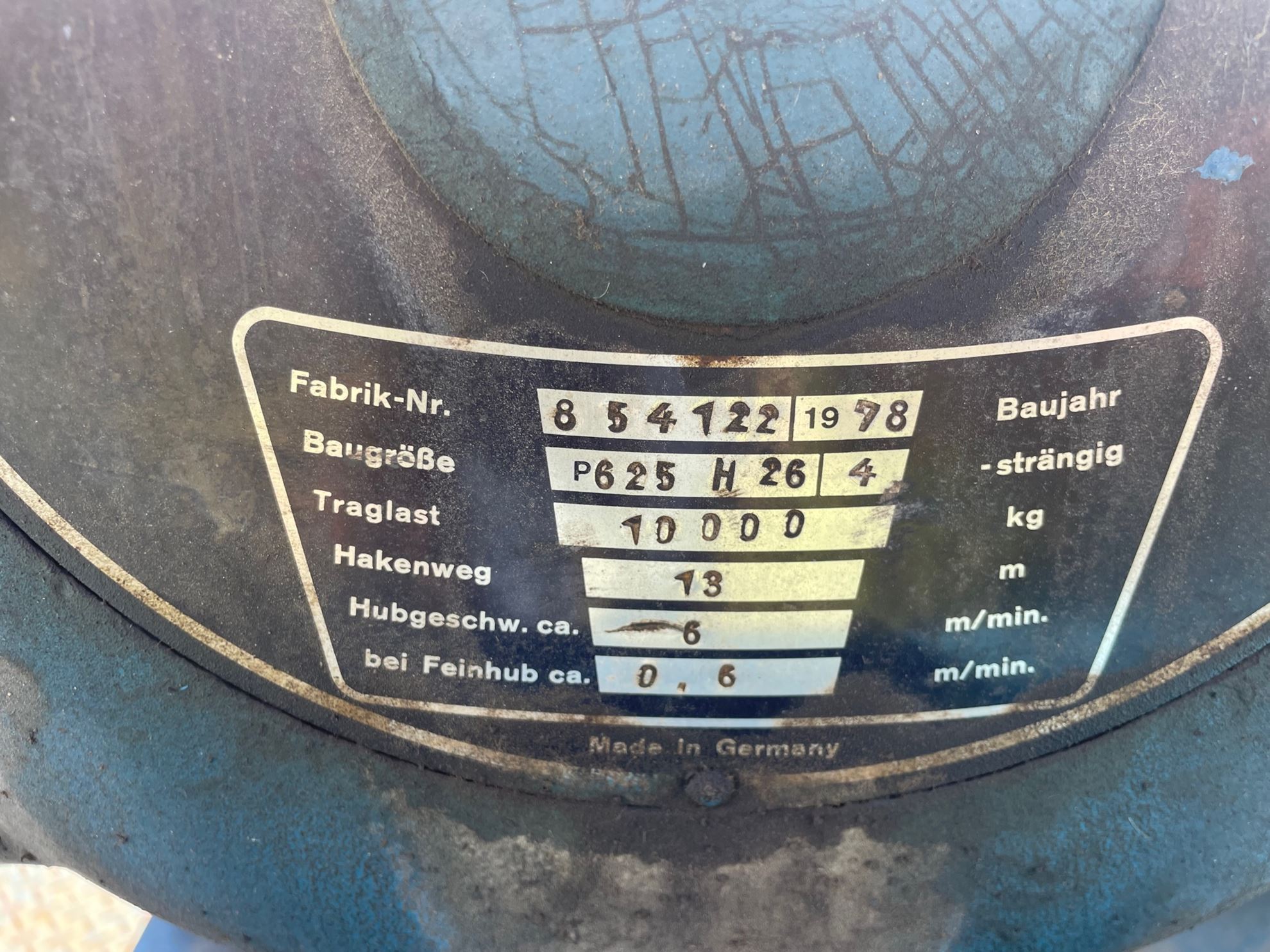 Demag overhead crane FA Maker